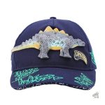 Casquette enfant motif dinosaure coloré