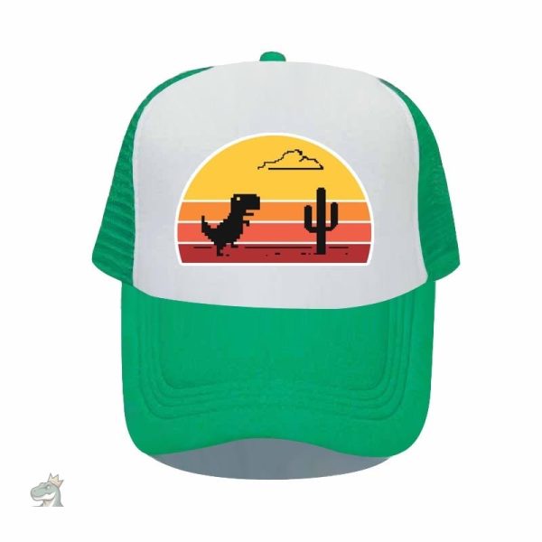 Casquette dinosaure geek - vue 3
