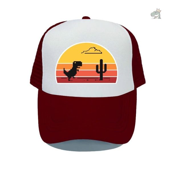 Casquette dinosaure geek - vue 24
