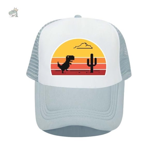 Casquette à visière avec motif dinosaure pour les aventuriers