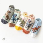 Chaussettes T-Rex enfant, fun et originales