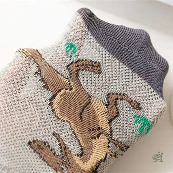 Chaussettes à motif dinosaure pour les passionnés de préhistoire