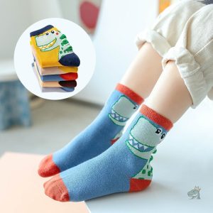 Chaussettes dinosaure astronaute