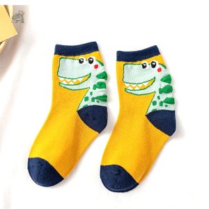 Chaussettes amusantes pour les petits fans de dinosaures
