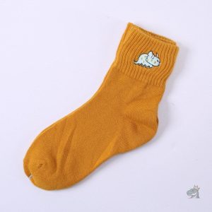 Chaussettes femme motif dinosaure
