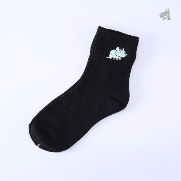 Chaussettes amusantes avec dinosaures