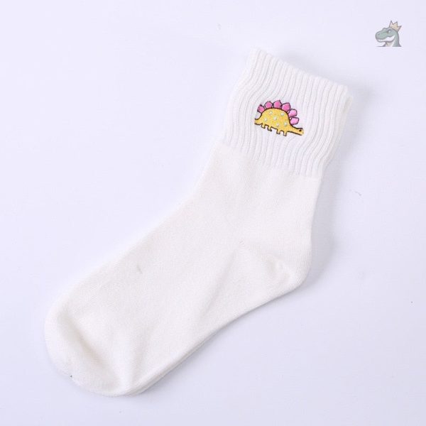 Chaussettes à motifs jurassiques pour femme