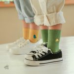 Chaussettes dinosaure fluo pour enfants