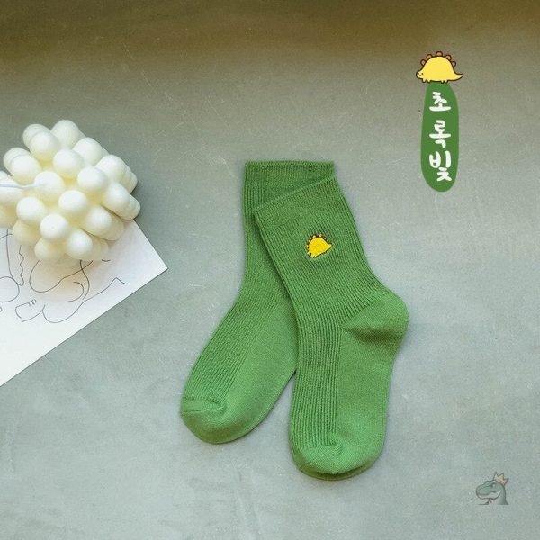 Chaussettes amusantes avec dinosaures lumineux