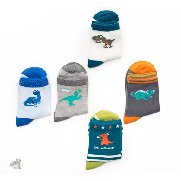 Chaussettes dinosaure au style fun et original