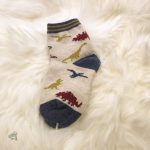 Chaussettes pour garçons, thème dinosaure