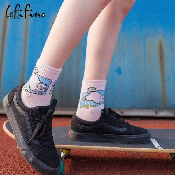 Chaussettes tendance avec dino pour un style original
