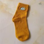 Détails ludiques sur ces chaussettes dinosaures