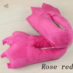 Chaussons dinosaure rose pour fille