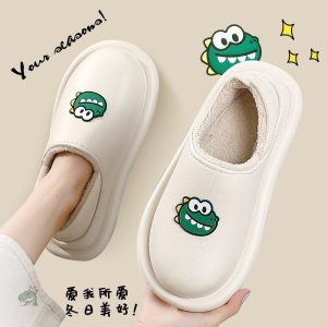 Chausson doux pour enfants dinosaure