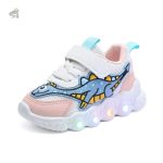 Design amusant de chaussure dinosaure pour les jeunes enfants