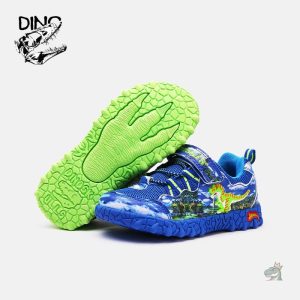 Chaussures empreintes de dinosaure pour enfants