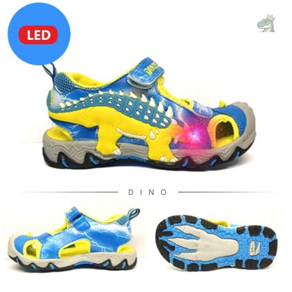 Chaussures en forme de dinosaure pour garçons