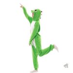 Pyjama enfant dinosaure, confort et style en vert
