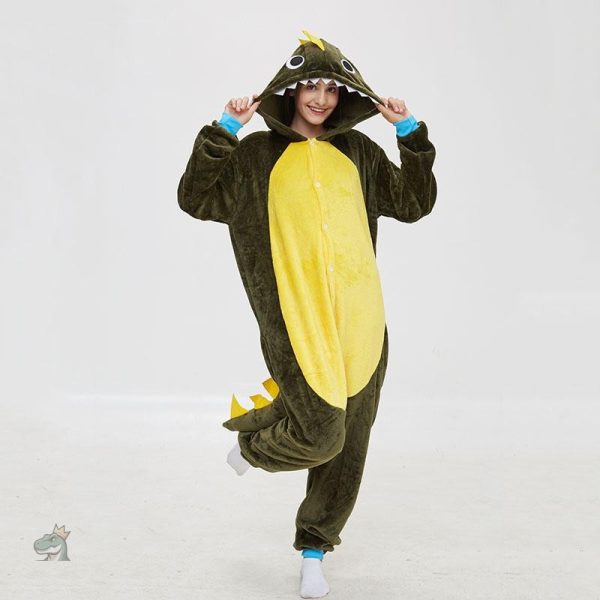 Pyjama dinosaure pour soirées cocooning