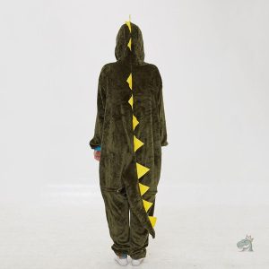 Combinaison confortable dinosaure pour adultes