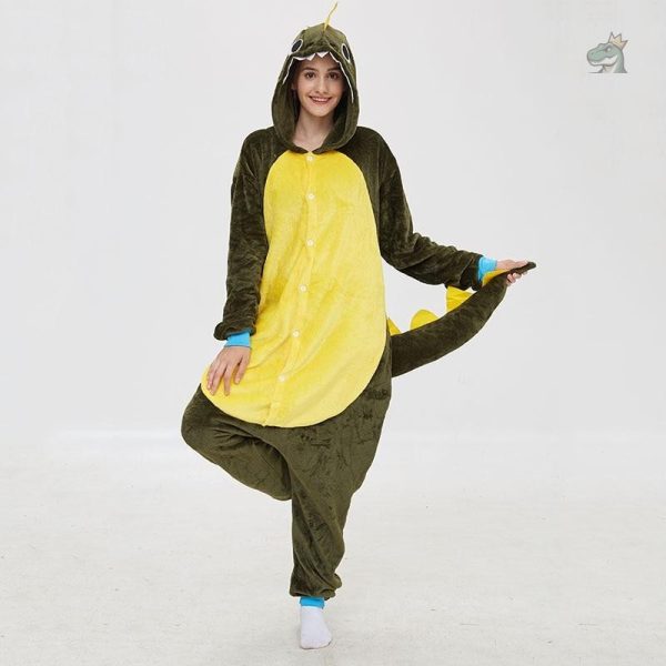 Vêtement de nuit adulte motif dinosaure