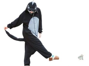Pyjama Dinosaure adulte en combinaison pour homme