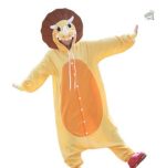 Pyjama Dinosaure adulte marron en combinaison pour homme