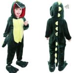 Pyjama Dinosaure combinaison enfant couleur verte