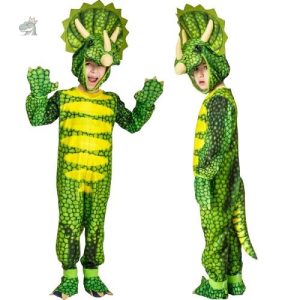 Pyjama dinosaure garçon Tricératops en combinaison