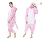 Pyjama Dinosaure Combinaison Rose