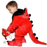 Vêtement de nuit amusant dinosaure pour filles