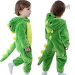 Pyjama Dinosare pour garçon, combinaison confortable