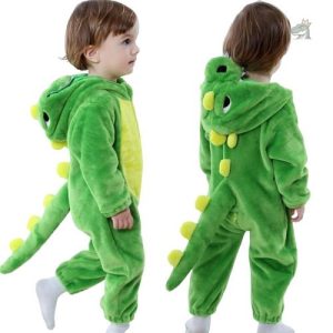 Pyjama Dinosare pour garçon, combinaison confortable