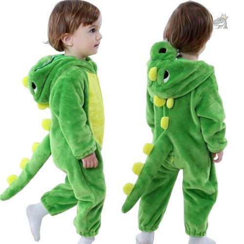 combinaison-pyjama-garcon-dinosaure-1 Pyjama Dinosare pour garçon, combinaison confortable