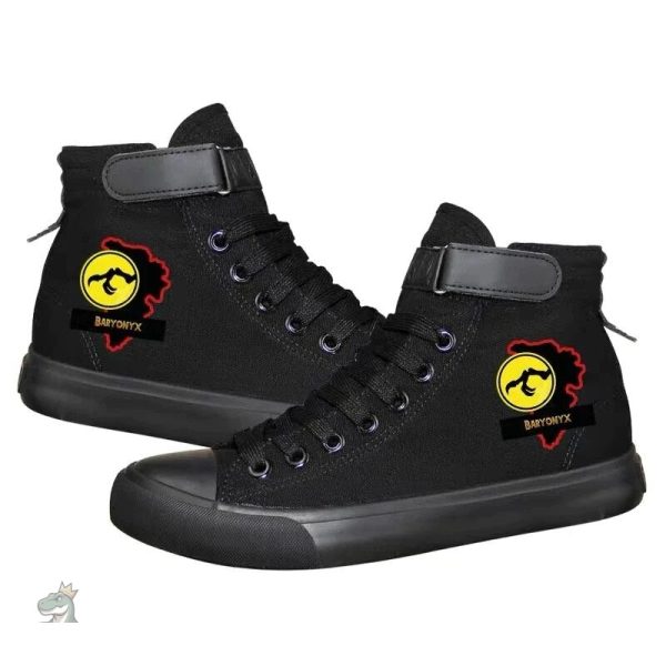 Chaussures tendance avec motif dinosaure