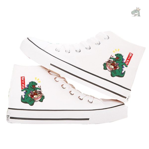 Sneakers amusantes pour les fans de dinosaures