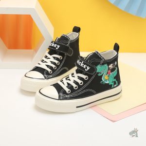 Baskets avec motif dinosaure T-Rex
