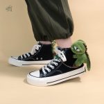 Chaussures confortables avec motif de dinosaure mignon