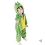 Costume de dinosaure mignon pour les tout-petits