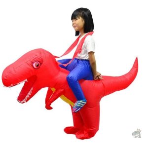Costume enfant T-Rex pour cavalier, 4 ans