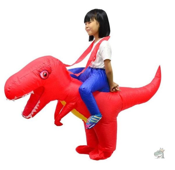 costume-dinosaure-enfant-4ans-1 Costume enfant T-Rex pour cavalier, 4 ans