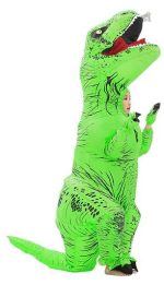 Costume Dinosaure fluo pour festival