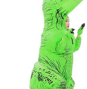Costume Dinosaure fluo pour festival