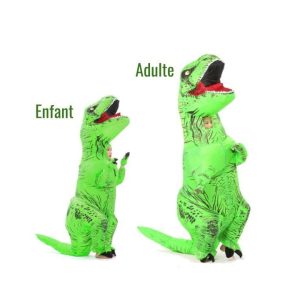 Déguisement dinosaure coloré, parfait pour les fêtes