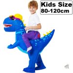 Costume dinosaure gonflable pour enfant en forme de T-Rex