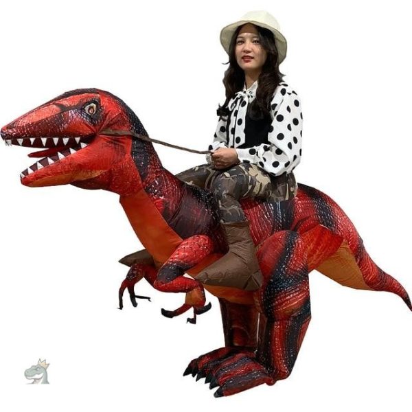 costume-raptor-1 Costume dinosaure cavalier raptor pour enfants