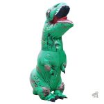 Costume T-Rex vert pour enfants, parfait pour les fêtes