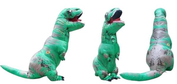 Costume dino T-Rex, idéal pour Halloween ou les jeux de rôle