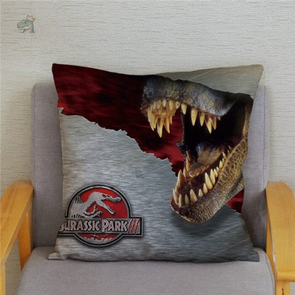 Coussin ludique pour amoureux des dinos